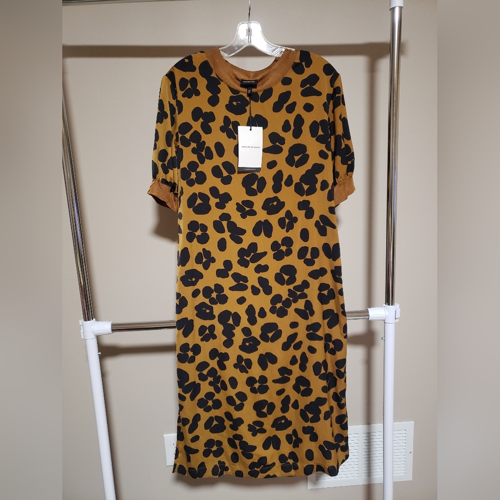 Who What Wear Cheetah Print Dress size XS